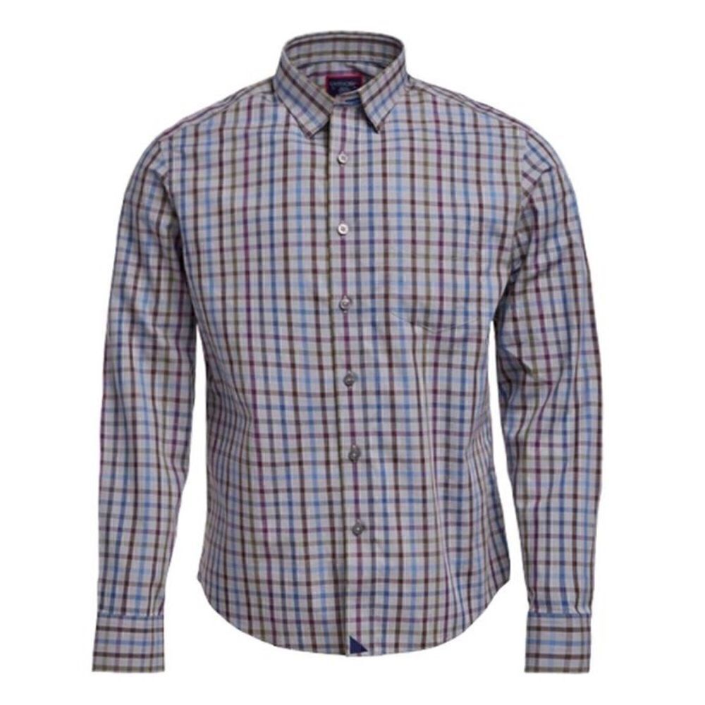 UNTUCKit Men's Blue Wrinkle-free Gilliard Shirt, Size XXXL, NWT original packagi